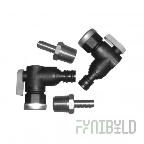 Everpure 94-897-00-SS Water Booster Kit with Quick-Connect Ball Valves