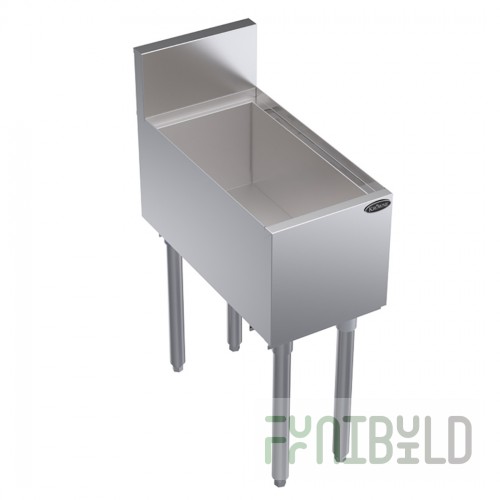Krowne KR24-12FR 12 Inch Underbar Ice Storage System Electric Stainless Steel