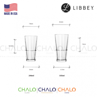 Libbey 15781 10 Oz Glass Clear DuraTuff Hi-Ball Stackable 24 Packs
