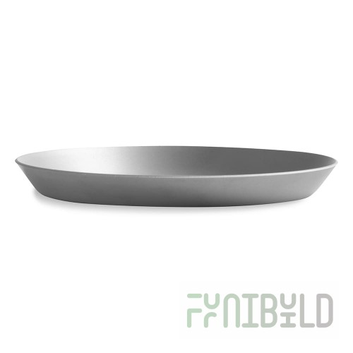 Vollrath PC09PCC 9 Inch Diameter Perforated Pizza Pan 14 Gauge Aluminum Clear Coat Anodized Finish