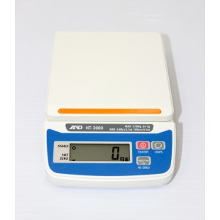 Penn Scale HT-3000 5-3/16 Inch Stainless Steel Portion Digital Scale with Tare