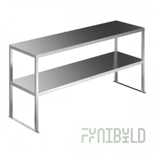 Beverage Air 00C23-107D-03 Table-Mounted Mega Top Double Overshelf for SPE60-24M-DS