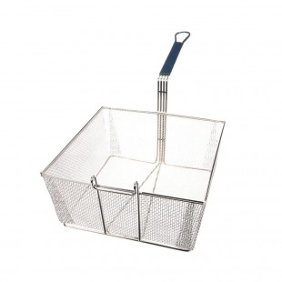 Pitco P6072144 13-1/4 Inch Square Fryer Basket Long Handle Fine Mesh