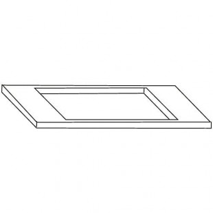 Scotsman KBT27 5.25 Inch Bin Top for All 22 Inch Cubers Flakers and Nugget Makers