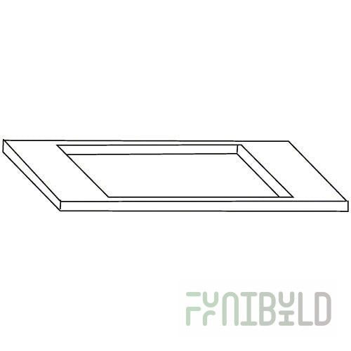 Scotsman KBT27 5.25 Inch Bin Top for All 22 Inch Cubers Flakers and Nugget Makers