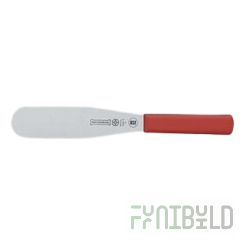 Mundial R5650-6 6 Inch Blade Baker's Icing Spatula Stainless Steel Red Handle