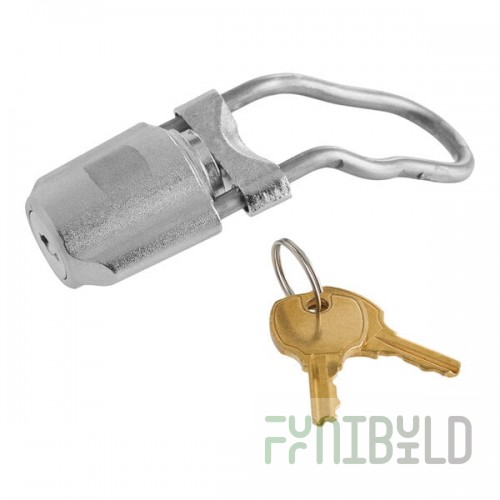 Continental Refrigerator 5-103 Faucet Lock Stainless Steel Lock Kit with Tamper Proof Design
