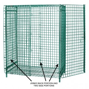 Quantum 244860EPP 24 Inch Enclosure Panel Kit with Epoxy Coated Finish