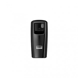 Rubbermaid 1793534 3-7/10 Inch Air Freshener Dispenser Battery Powered Black