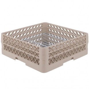 Vollrath PM3208-2-06 6-3/8 Inch Plate Crate Dishwasher Rack co-polymer plastic with dividers