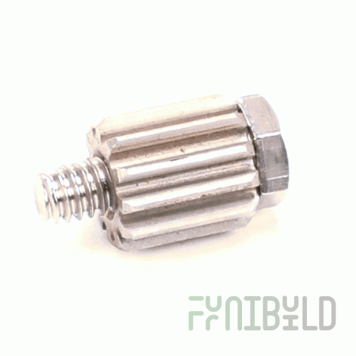 Bar Maid/Glass Pro SHF-135 Bar Maid® Shaft Pinion Gear Fits SS-100 (includes SCR-145) (1 Required)