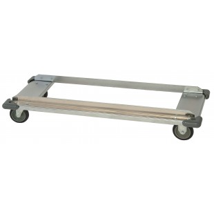 Quantum DB2448S-PT 48 Inch Dolly Frame with Casters Stainless Steel Quantum DB2448S-PT 48 Inch Dolly Frame with Casters Stainless Steel