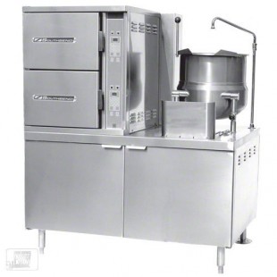 Southbend GCX-2S-6-10 Convection Steamer/Kettle Gas (2) Compartment Southbend GCX-2S-6-10 Convection Steamer/Kettle Gas (2) Compartment