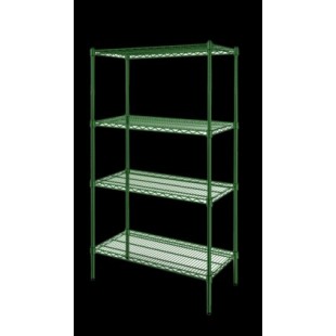 Norlake SSG48-3 96 Inch Green-Kote Shelving Unit 3 Tier Epoxy Coated Norlake SSG48-3 96 Inch Green-Kote Shelving Unit 3 Tier Epoxy Coated