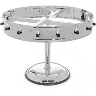 Carlisle 3816MP 18 Inch Diameter Gas Pedestal Order Wheel Stainless Steel with Adjustable Height
