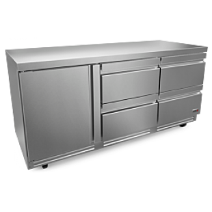 Fagor Refrigeration FUR-72-D4-N 72 Inch Undercounter Refrigerator 25.4 cu ft