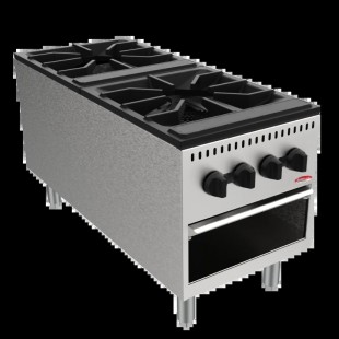 BakeMax BASPS002 18 Inch Gas Stock Pot Heavy Double Burner 180000 BTU BakeMax BASPS002 18 Inch Gas Stock Pot Heavy Double Burner 180000 BTU
