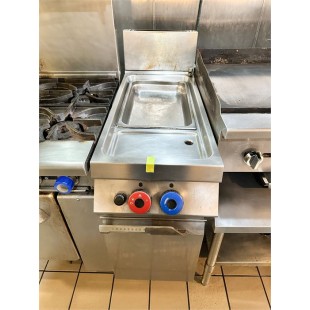 Rosito Bisani CPG1 12 Gallon Gas Pasta Cooker with Stainless Steel Grate 45000 BTU