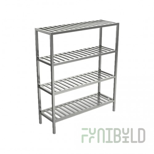 Winholt ALSTB-48-324-CM 48 Inch Cooler and Backroom Shelving T-bar Aluminum 3 Shelves