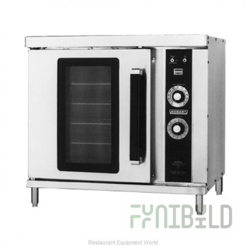 Hobart HEC20-240V 30 Inch Electric Convection Oven Stainless Steel with 5 Racks