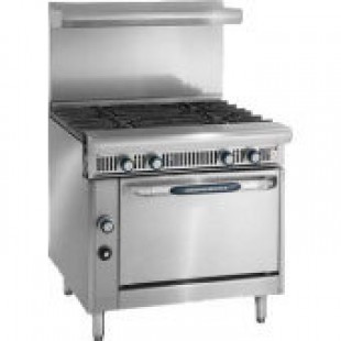Imperial IHR-4-P Spec Series Heavy Duty Range Gas 36