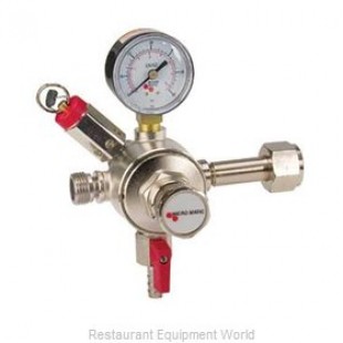 Micro Matic 641-ADDON Single Gauge CO2 Primary Regulator - Chrome Finish