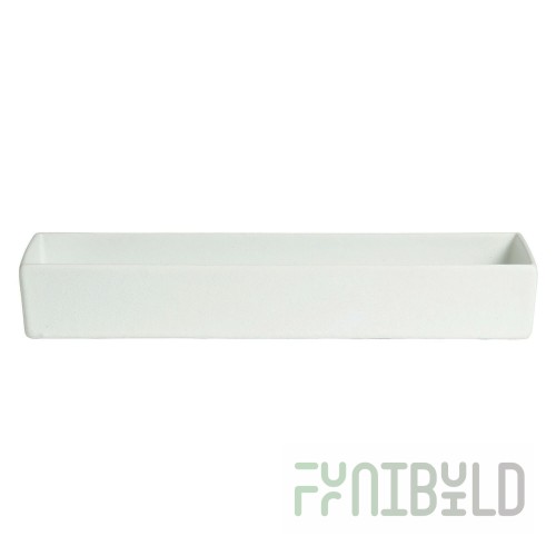 GET Enterprises COMP35-MOD 2.13 Qt Salad Bowl Rectangular Cast Aluminum with Resin Coating