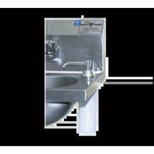Eagle 324074-X 16 Oz Manual Soap Dispenser Deck Mounted Chrome and Plastic