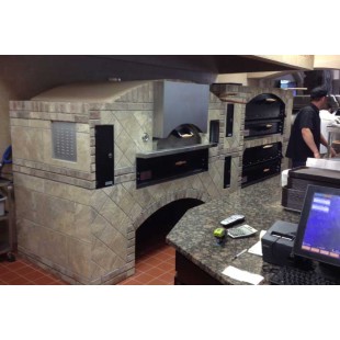 Marsal WF-60 BASE SECT 36 Inch Cooking Surface Gas Pizza Bake Oven 155000 BTU Marsal WF-60 BASE SECT 36 Inch Cooking Surface Gas Pizza Bake Oven 155000 BTU