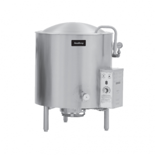 AccuTemp ALLGB-80FMV 44 Inch Stationary Kettle Mixer Gas 80 Gallon with 131400 BTU