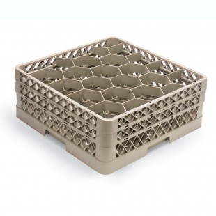Vollrath TR11GGGGG-21 19-Inch Full Size Glass Stemware Rack with Extenders