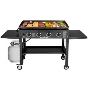 Crestware PCG-BASE 36 Inch Portable Griddle Gas Base Only Mobile 4 Burners 60000 BTU