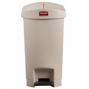 Rubbermaid 1883457 19 Inch Beige Slim Jim Utility Container with Hinged Lid Rubbermaid 1883457 19 Inch Beige Slim Jim Utility Container with Hinged Lid