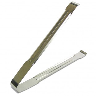 Winco 67001 9 Inch Stainless Steel Utility Tongs with Non-coated Handle Winco 67001 9 Inch Stainless Steel Utility Tongs with Non-coated Handle