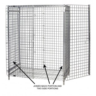 Quantum 183660EPP 18 Inch Enclosure Panel Green Epoxy Antimicrobial Steel