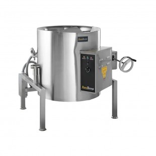 AccuTemp ALTWE-60MV Electric 60 Gallon Tilting Kettle Mixer 2/3 Jacket Stainless Steel AccuTemp ALTWE-60MV Electric 60 Gallon Tilting Kettle Mixer 2/3 Jacket Stainless Steel