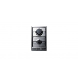 Summit GC22SS 11-1/2 Inch Gas Cooktop with 2 Burners Sealed Sabaf