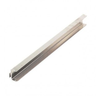 Atlas Metal S80103 20 Inch Separator Channel Stainless Steel with Descriptors Atlas Metal S80103 20 Inch Separator Channel Stainless Steel with Descriptors