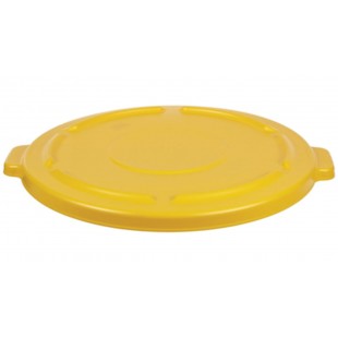 Rubbermaid FG261960YEL 19 Inch Yellow Trash Receptacle Lid Plastic