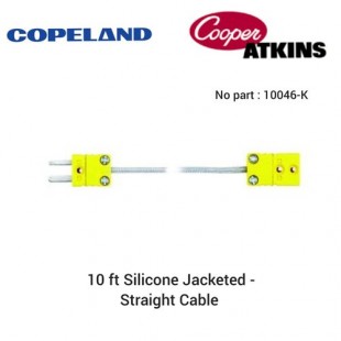 Cooper Atkins 10045-K 10' Length Straight Thermocouple Extension Cable PVC
