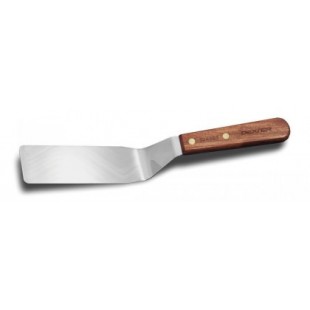 Dexter Russell S2496B 6 Inch Blade Offset Spatula Rosewood Handle Stainless Steel