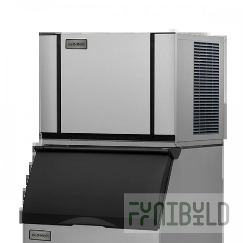 Ice-O-Matic CIM0636HAS Elevation Series Air-cooled Modular Cube Ice Maker Half Size Cubes with SafeIce Add-on 600 Lb/Day