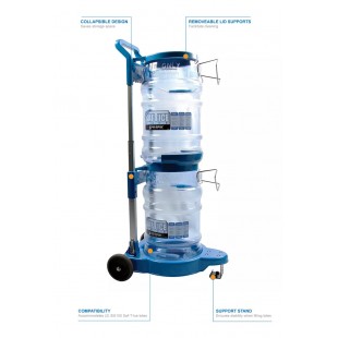 San Jamar SICART61 2 Totes 5 Gallons Ice Capacity Cart NSF Approved and Collapsible San Jamar SICART61 2 Totes 5 Gallons Ice Capacity Cart NSF Approved and Collapsible