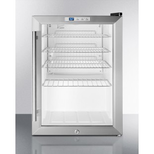 Summit SCR312L 17 Inch Refrigerated Merchandiser with Automatic Defrost Summit SCR312L 17 Inch Refrigerated Merchandiser with Automatic Defrost