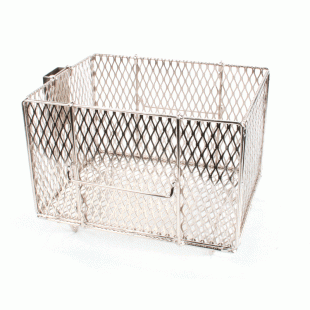Henny Penny 19507 Fryer Basket Nickel Plated Steel Expanded Open with Legs Henny Penny 19507 Fryer Basket Nickel Plated Steel Expanded Open with Legs