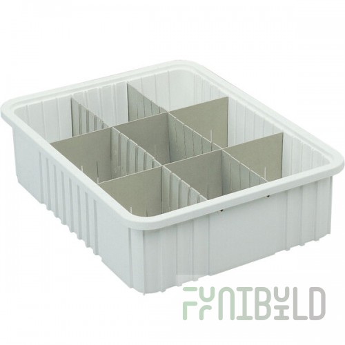 Metro MDS92035NAT 9-1/4 Inch Tote Box Divider Short for MTB92035W