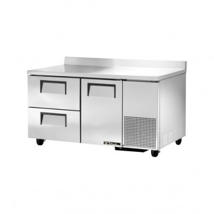 True Refrigeration TWT-60-32D-2-HC~SPEC3 60 Inch Deep Work Top Refrigerator 2 Section with Steel Handles True Refrigeration TWT-60-32D-2-HC~SPEC3 60 Inch Deep Work Top Refrigerator 2 Section with Steel Handles