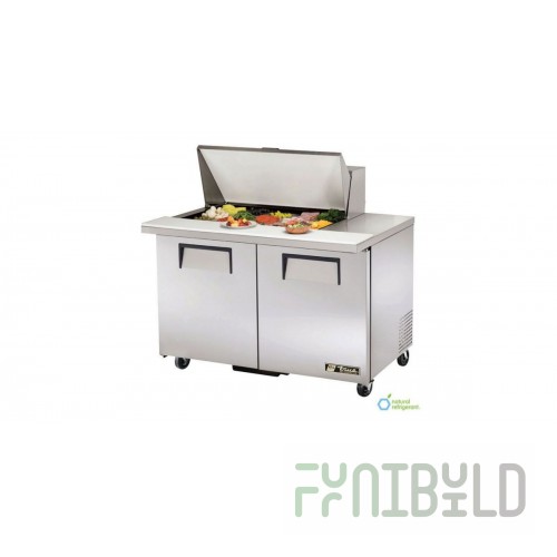 True Refrigeration TSSU-48-15M-B-HC~SPEC3 48 Inch Mega Top Sandwich Salad Unit