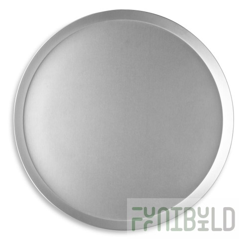 Vollrath PC15SCC 15 Inch Press Cut Pizza Pan 14 Gauge Aluminum Anodized Finish