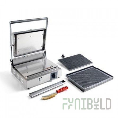 Eurodib IGS101353 Smooth Top Plate For CORT RR PS Panini Grill Cast Iron (special Order)